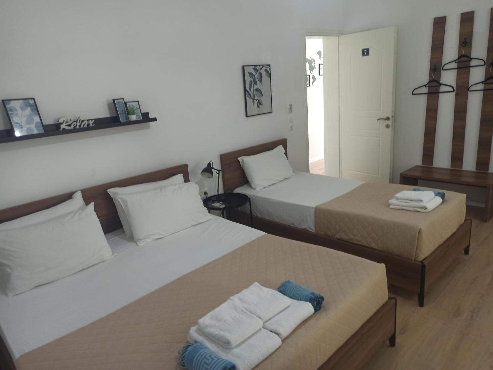 Bourbos Summer Rooms Himare Quarto foto